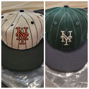 Aime Leon Dore Mets strap back new era wool hats lot of 2